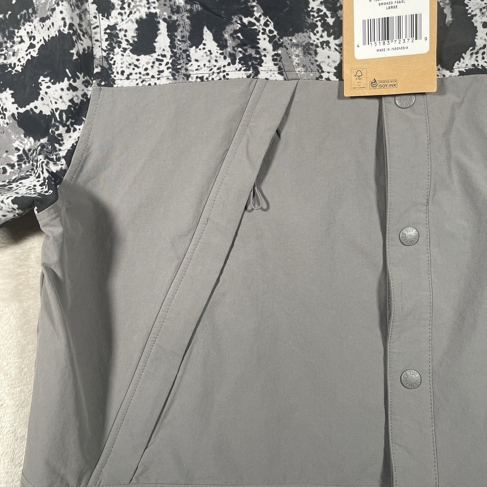 The North Face x Kazuki Kuraishi Urban Exploration KK Tech Printed Shirt Mens M - Picture 5 of 8